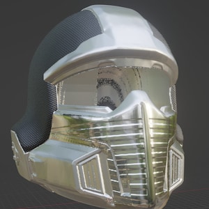 helldiver helmet STL