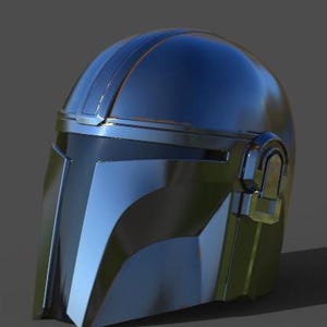 Casco mandaloriano STL