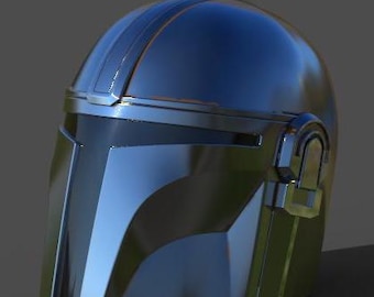 Casco mandaloriano STL