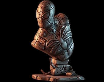 Spider-Man bust stl