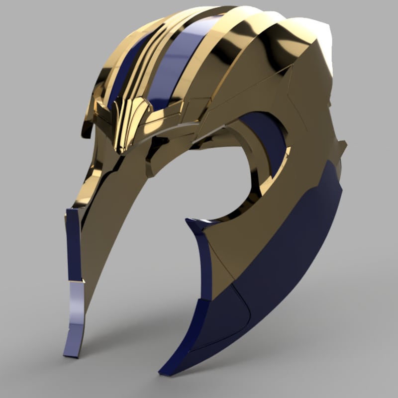 Thanos Cosplay Helmet Etsy thanos-cosplay-helmet-etsy