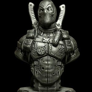 Deadpool bust ( STL