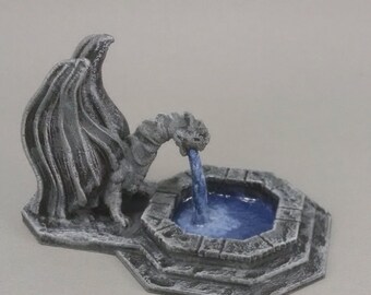 Dragon Fountain STL FILE