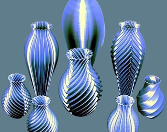 Vase Collection STL