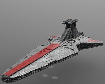 Archivo STL del Destructor Estelar de la República Venator