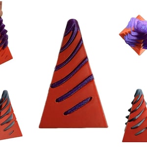 Spiral Passthrough Fidget STL