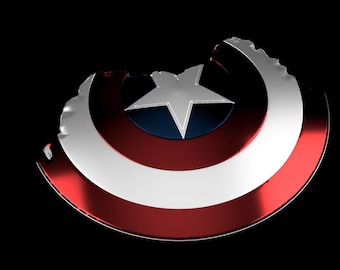 Captain America Broken Shield