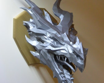 Alduin Dragon Wall Art STL