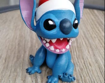 Adorno navideño de punto STL