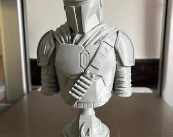 Mandalorian Bust STL