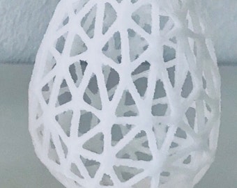 Wireframe Easter Egg STL