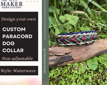 Collare per cani Waterwave personalizzato (non regolabile)