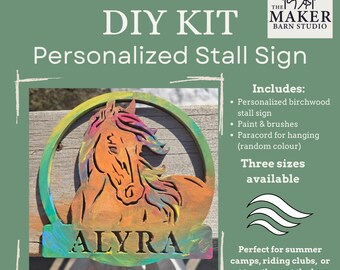 Cartello per bancarella personalizzato dipinto fai da te