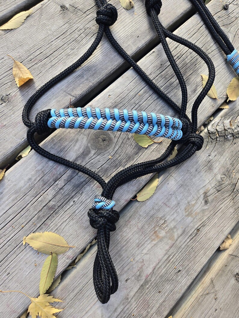 DIY Soft or Stiff Rope Halter Step-by Step Directions Digital Download ...