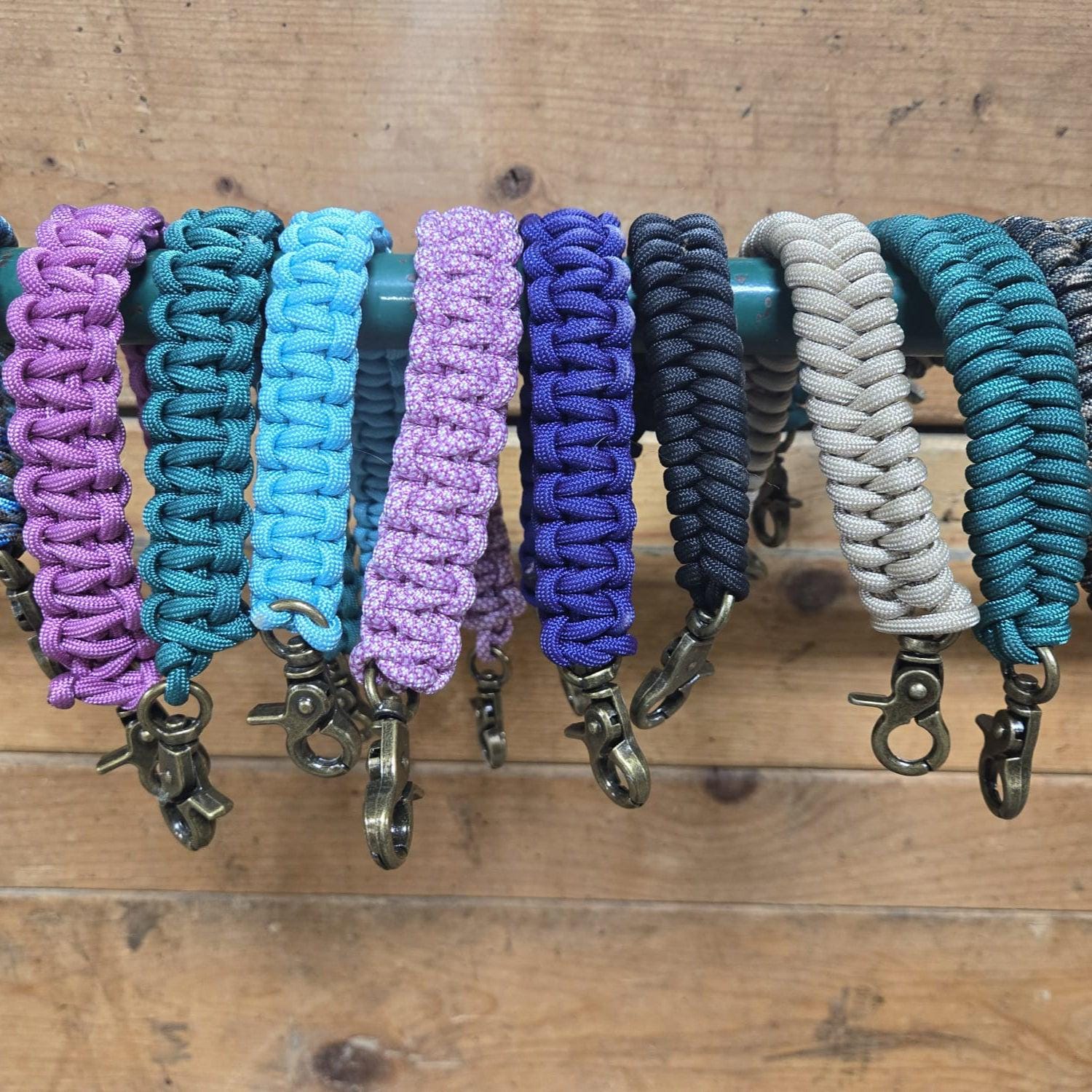 Cinghia Garrese Paracord Lilla – Attacco Per Cavallo (Scegli Colore) – USA