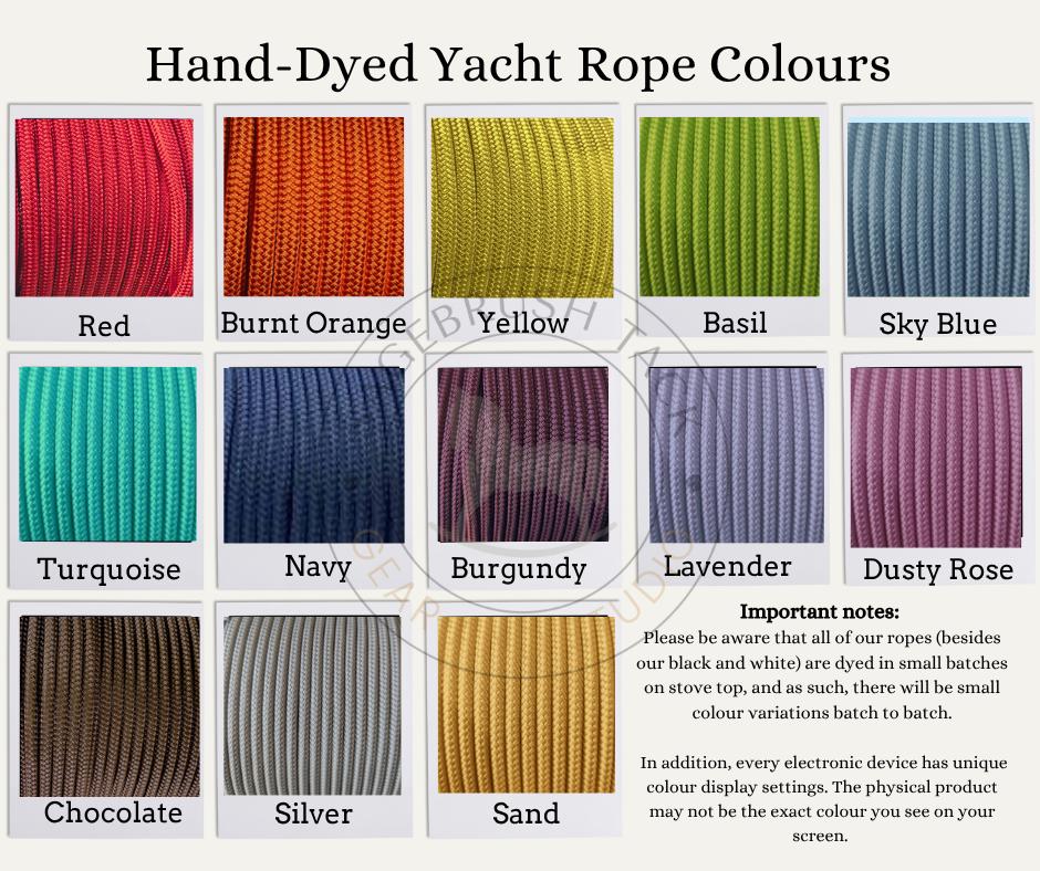 DIY Soft Rope Halter With Step-by-step Instructions and Hand Dyed Rope ...