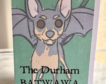 DIGITAL DOWNLOAD Mini Zine Durham North Carolina Cryptid Lore One Page Folded Printable Only PDF