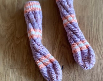 Spiral socks for babies