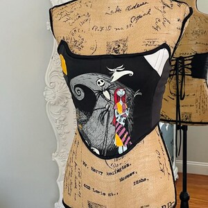 Skellington Corset - Etsy display picture 2