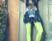 Limited Edition New York Couture TIGER Print Owl Jumper Dress (fans include supermodel Agyness Deyn)
