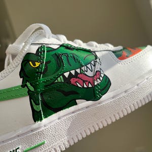 Custom Air Force 1 Dinosaur - Etsy