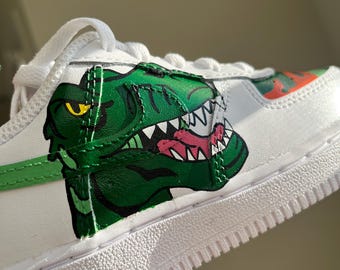 Custom Shoes : Dinosaur and Camo (or ANY theme)