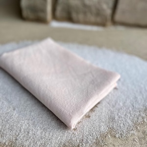 Park City Lights | Hand-dyed Linen | 32, 36, 40 Count | Soft Pink Linen | Zweigart Base | 100% Linen | Cross Stitch Fabric