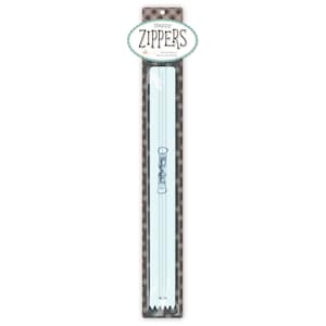 Happy Zipper | 22 Inch White Zipper | Lori Holt of Bee In My Bonnet