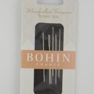 Bohin Tapestry Needles | Cross Stitch | Embroidery | Size 28 | Needles for Cross Stitch