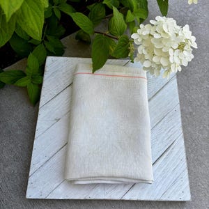 Cascade Springs | Hand-dyed Linen | 32, 36, 40 Count | Creamy Beige Linen | Zweigart Base | 100% Linen | Cross Stitch Fabric