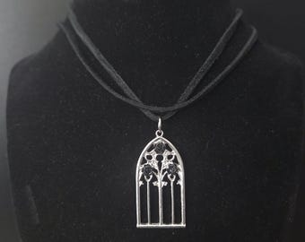 Gothic choker necklace