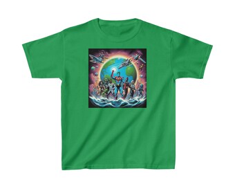 Kids Planet man world at war Heavy Cotton™ Tee