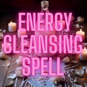 Inner Energy Cleansing Spell, powerful spell, divine light. Healing spell. BINDING