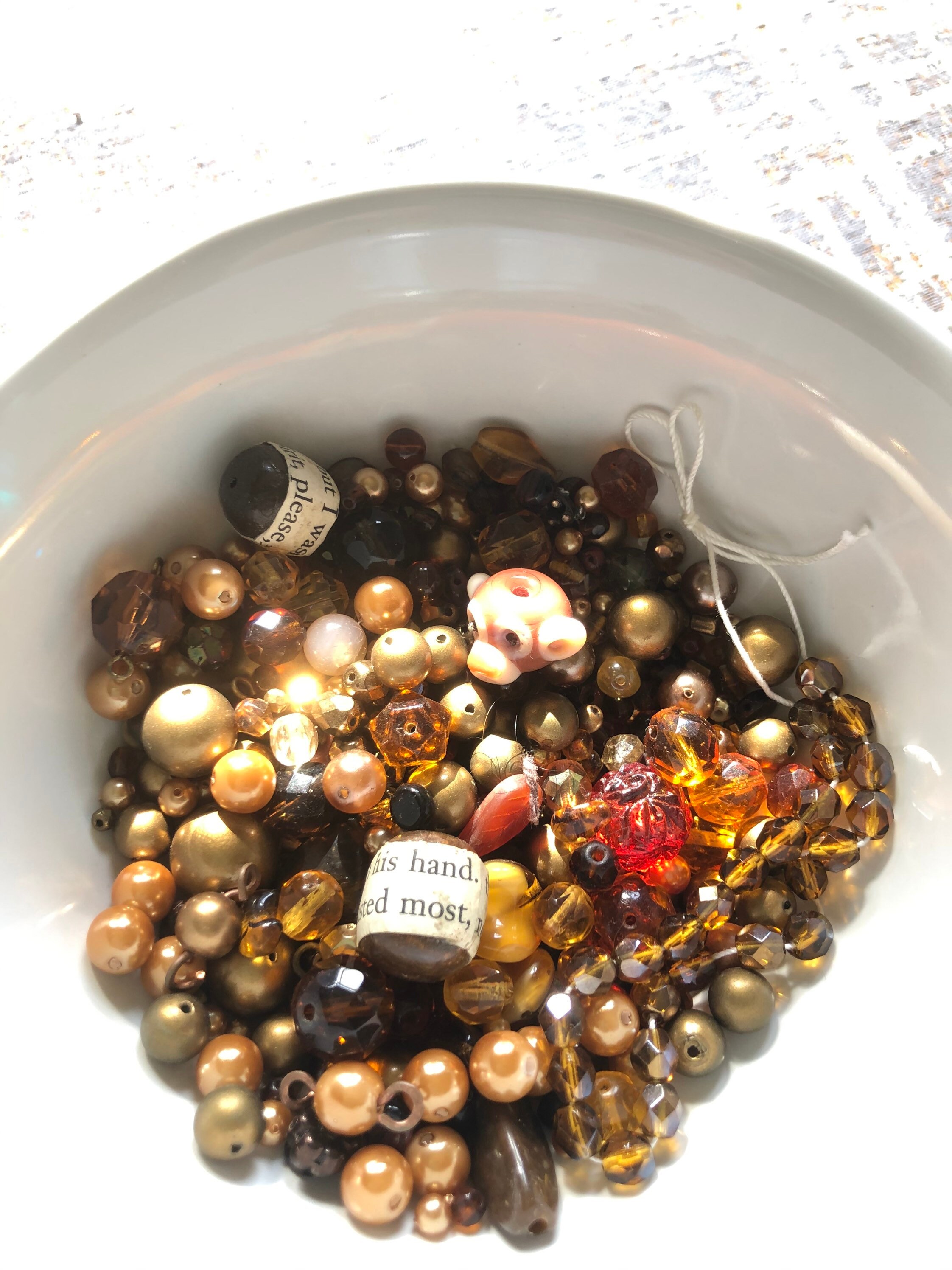 Materials Vintage Glass Bead Lot Glass Craft Supplies & Tools