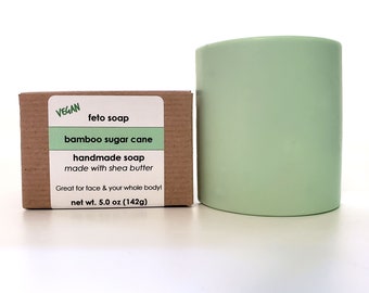 Bamboo Sugar Cane Shea Butter Soap
