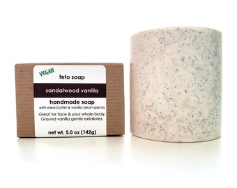 Sandalwood Vanilla Shea Butter Soap