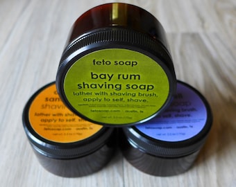 Shaving Soap Trio Gift Set