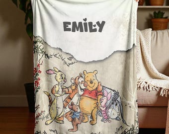 Personalized  Baby Blanket: Nursery Throw,Custom Name Blanket ,Kids Blanket ,Christmas Blanket, Gift Blanket