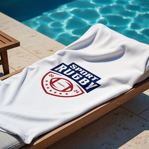 Custom Logo Beach Towel – Personalized with Your Logo, Business Gifts, Branded Towels for Employees, Events, Clients, or Team Use