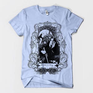 Oscar Wilde Men / Unisex T-shirt XS-3XL 50/50 and 100% Cotton Baby Blue