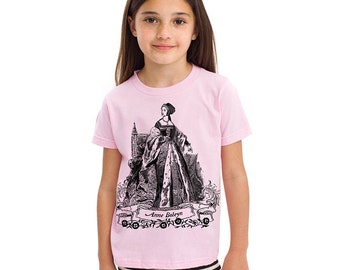 Anne Boleyn Kids Tee Shirt Size 2-12