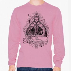 Queen Elizabeth I Men / Unisex Organic Long Sleeve T-shirt S-2XL
