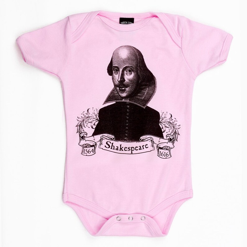 Shakespeare organic baby infant one piece image 3