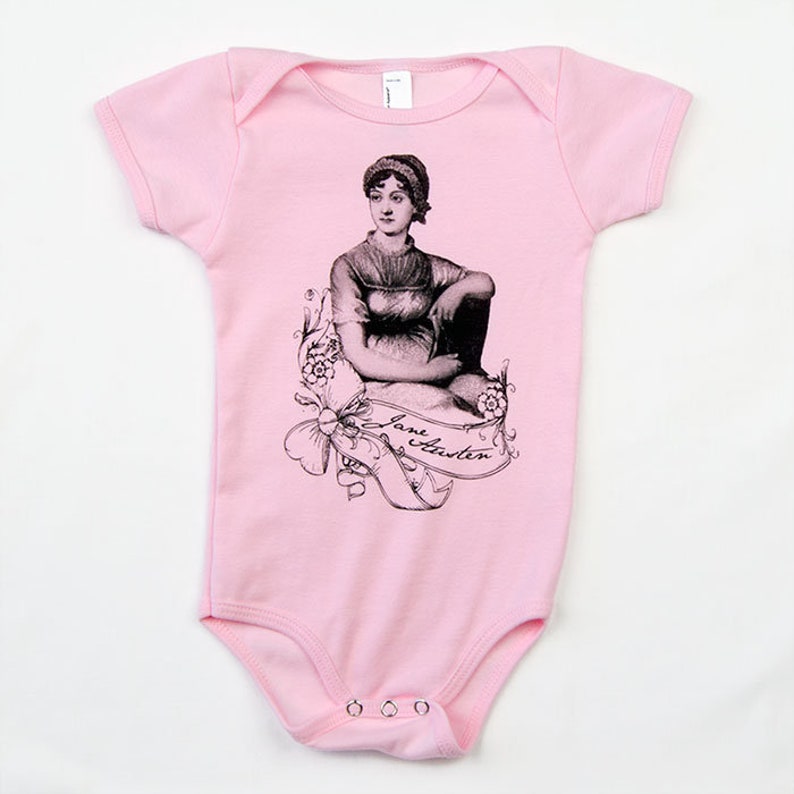 Jane Austen Baby One Piece