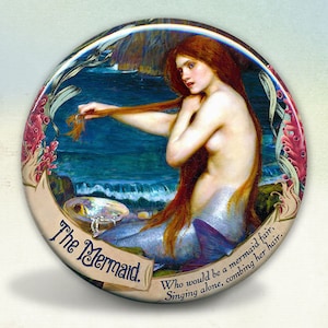 A Mermaid Fair pocket mirror tartx image 1
