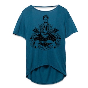 Frida Viva La Vida Alternative pony open back t-shirt SALE