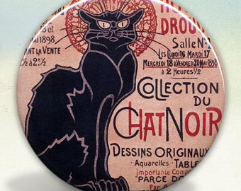 Chat Noir Kitty pocket mirror tartx