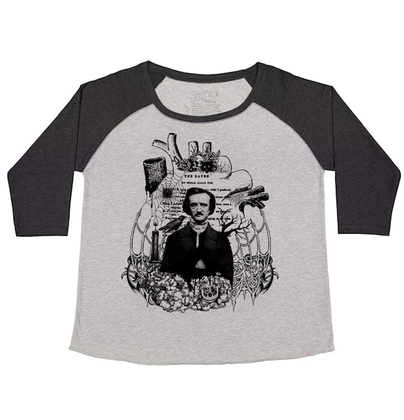 Curvy Heart Baseball Tee Curvy Heart Baseball Tee