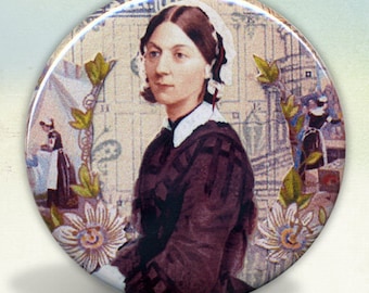 Florence Nightingale Pocket Mirror tartx