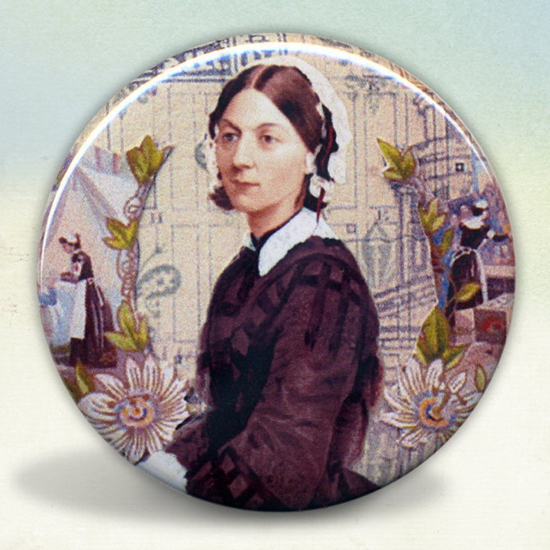 Florence Nightingale Pocket Mirror tartx imagem 1
